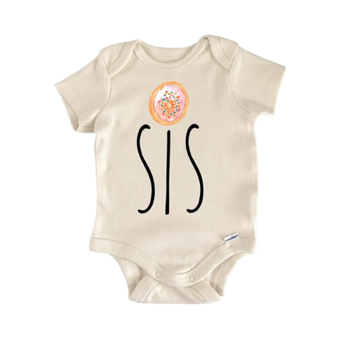 Donut Sister Birthday 1st - Baby Boy Girl Clothes Infant Bodysuit