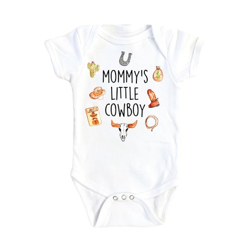 Cowgirl Mommy - Baby Boy Girl Clothes Infant Bodysuit Funny Cute